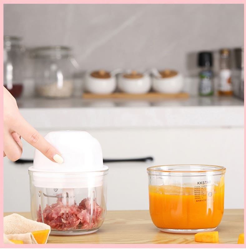 small portable electric home mixer juice grinder