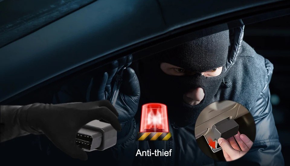 obd gps locator alarm disconnection anti thief