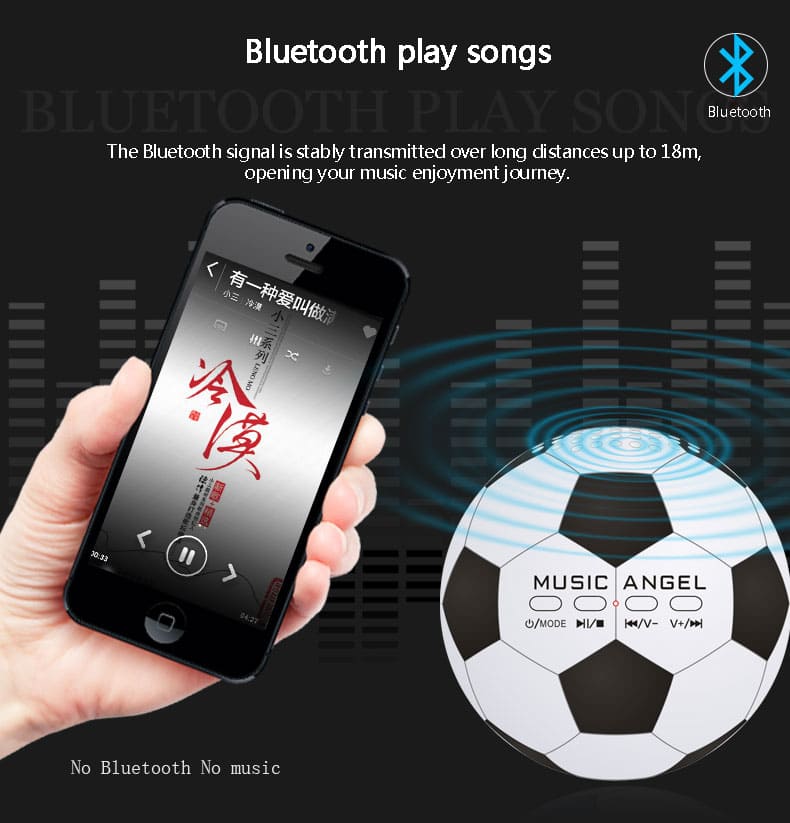 Bluetooth mini ball speaker for PC or mobile phone