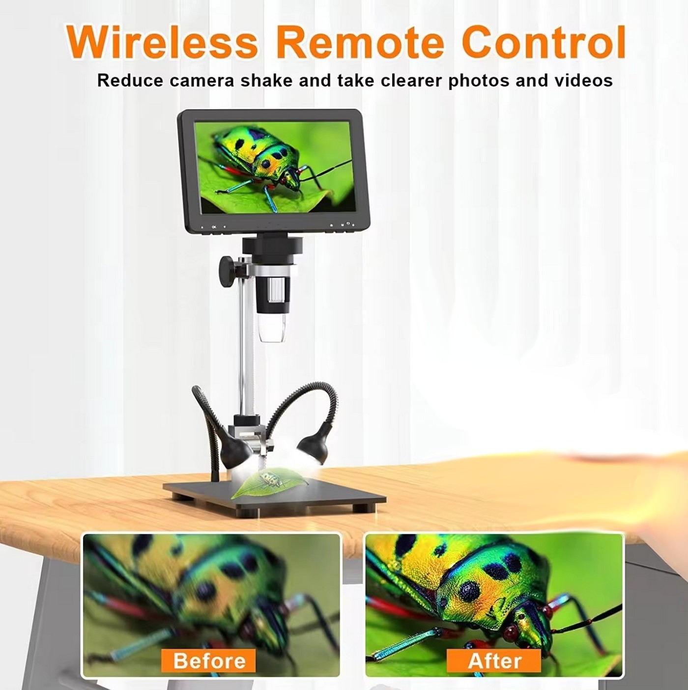 wireless portable digital microscope for pc