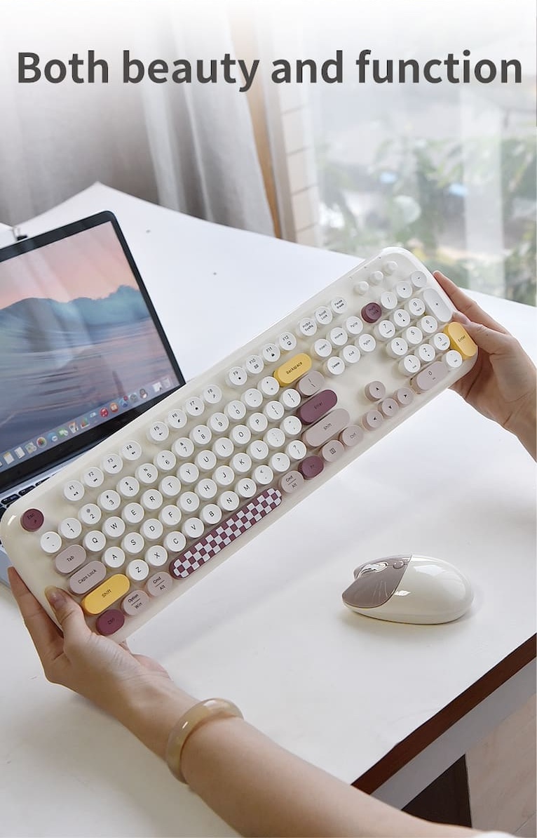 Wireless keyboard and mouse set