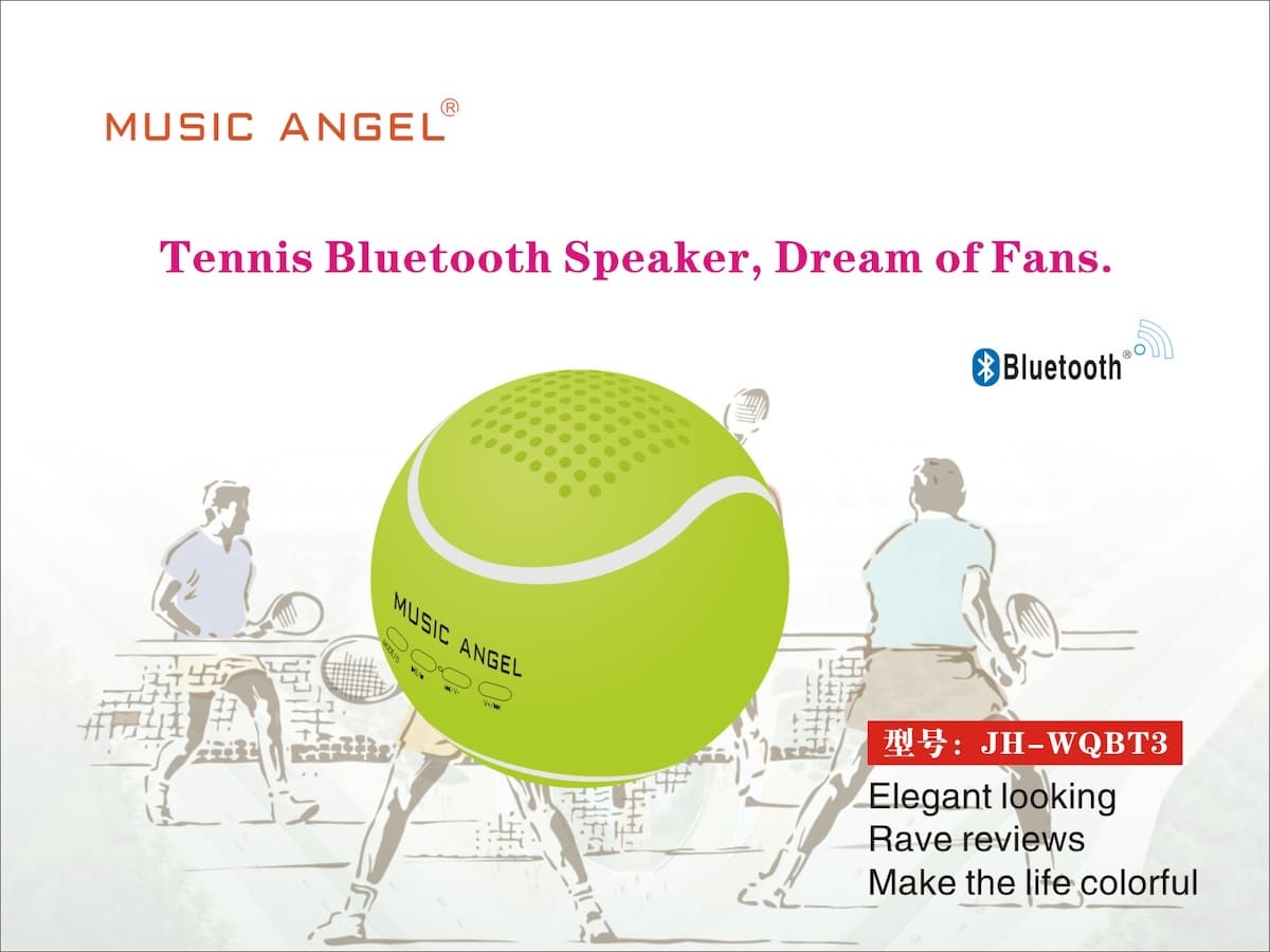 tennis ball speaker for mobile phone pc