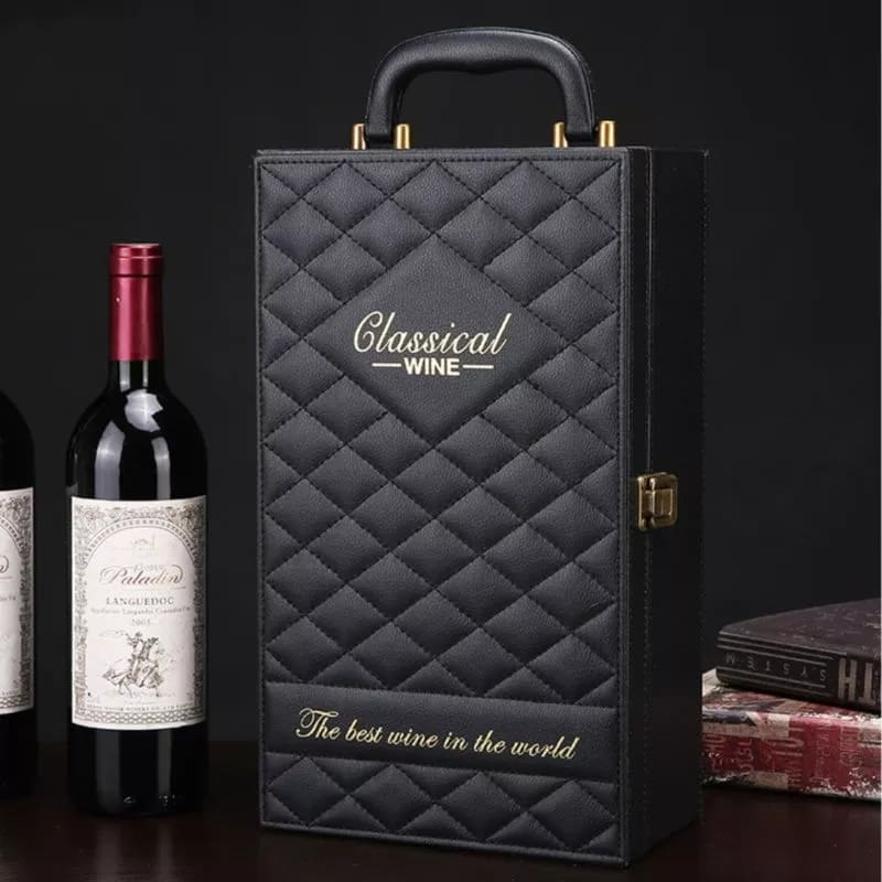 elegant wine box gift baskets set