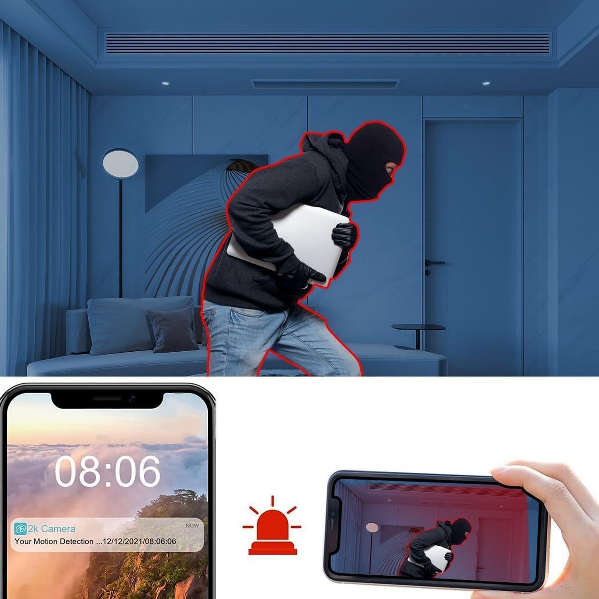 spy camera with motion detection