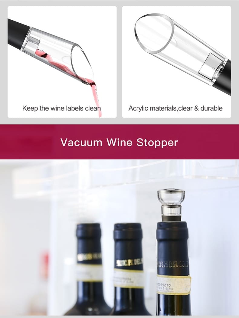 wine opener wine pourer