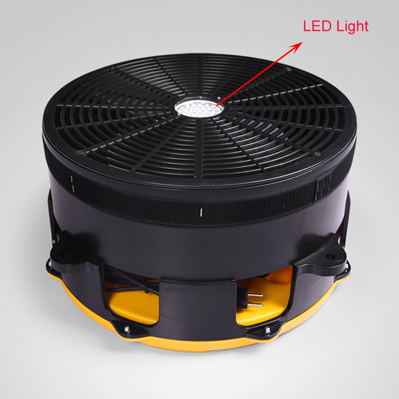 blower with fan and led lights