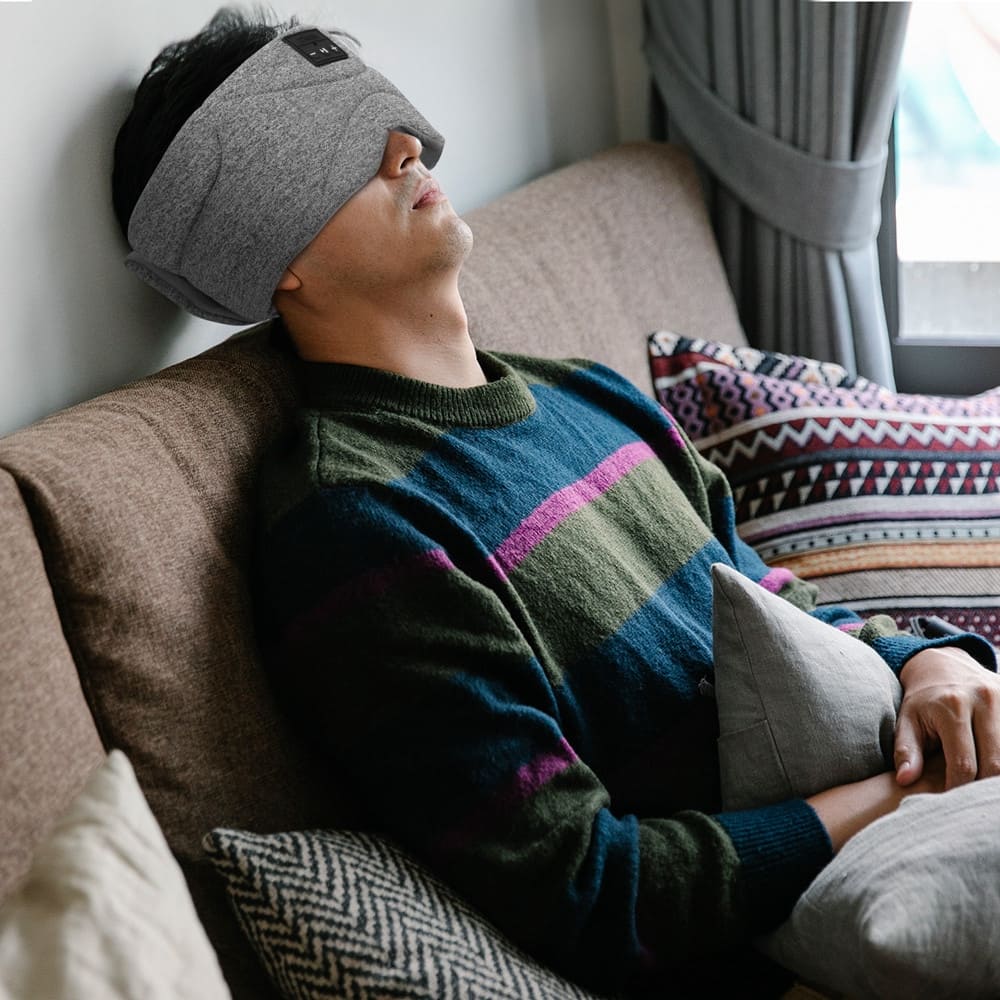 Sleeping headphones eye mask against noise for quality sleep