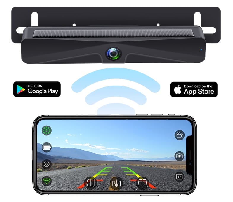 parking backup camera for mobile ios android wifi wireless