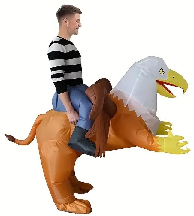 eagle inflatable griffin costume with fan