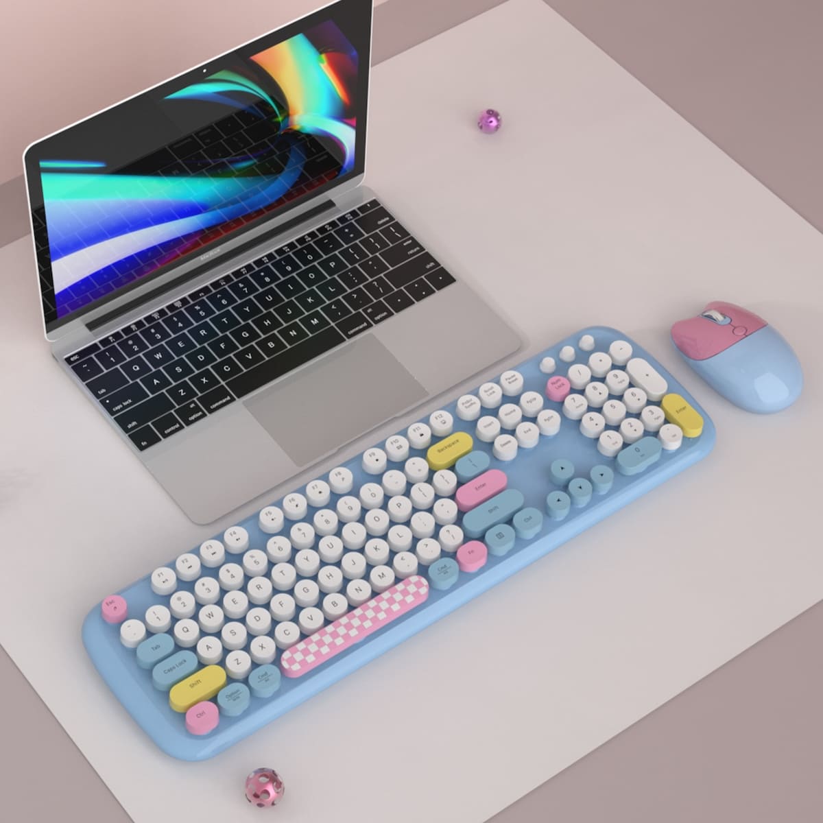 Wireless keyboard and mouse