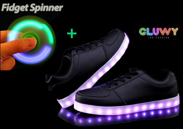 sneakers with lights