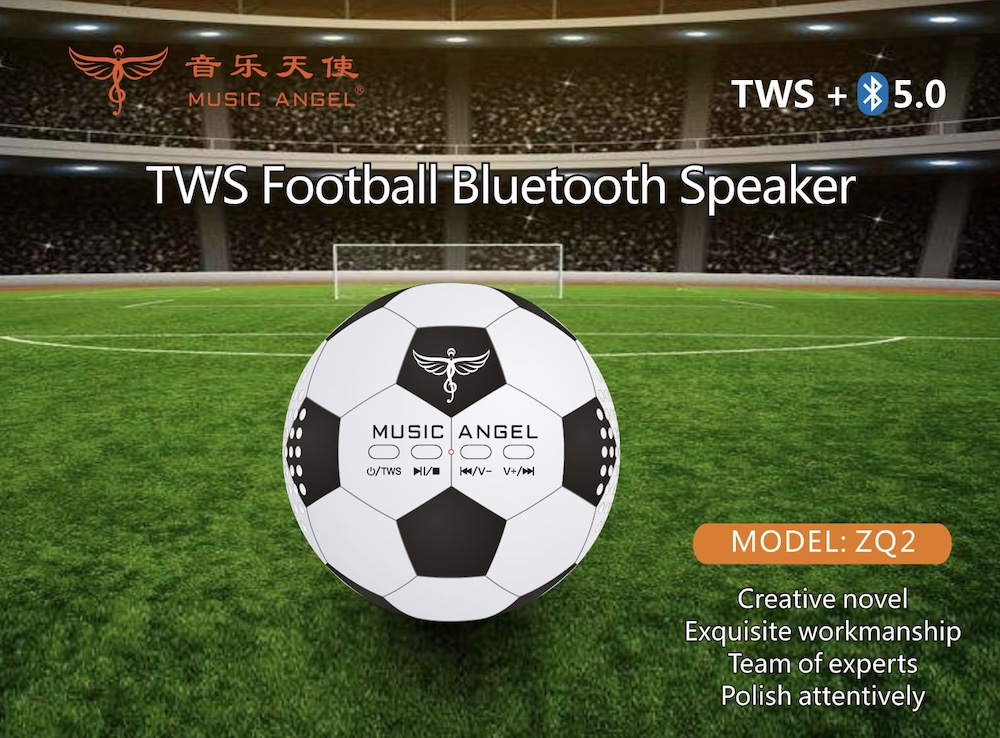 football ball speaker for bluetooth mobile phone