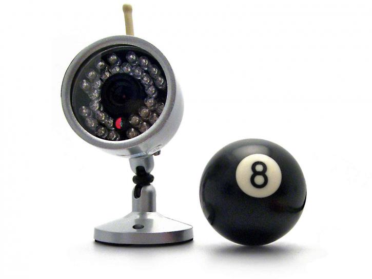 Spy camera with IR LED