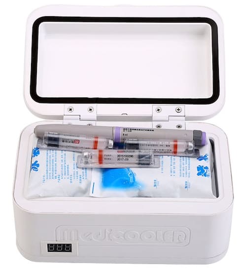 mini small fridge for insulin medication injections