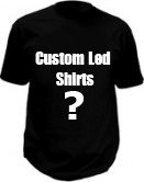 Custom LED T shirt design Cool Mania