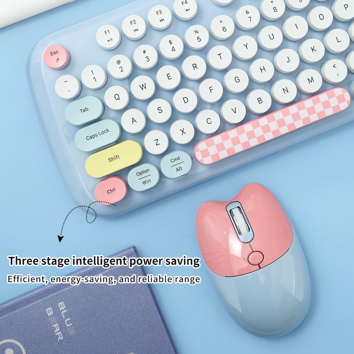 Wireless keyboard and mouse set